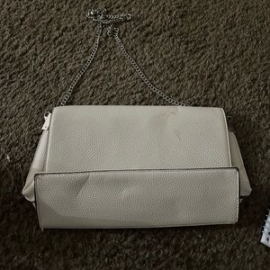White purse